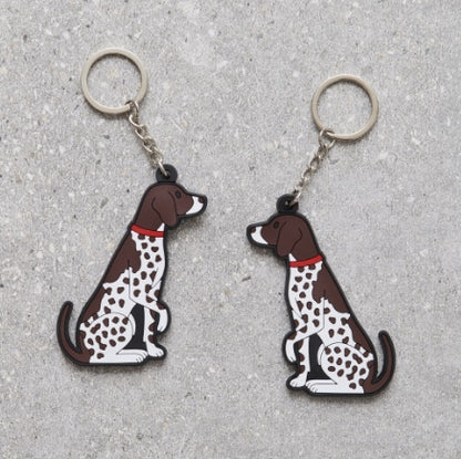 Keyring or keychain German Shorthaired Pointed