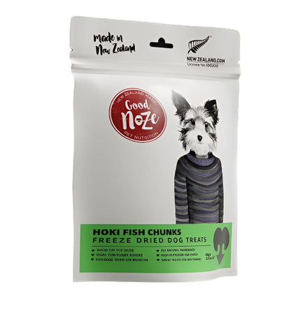 Freeze Dried Hoki dog treats