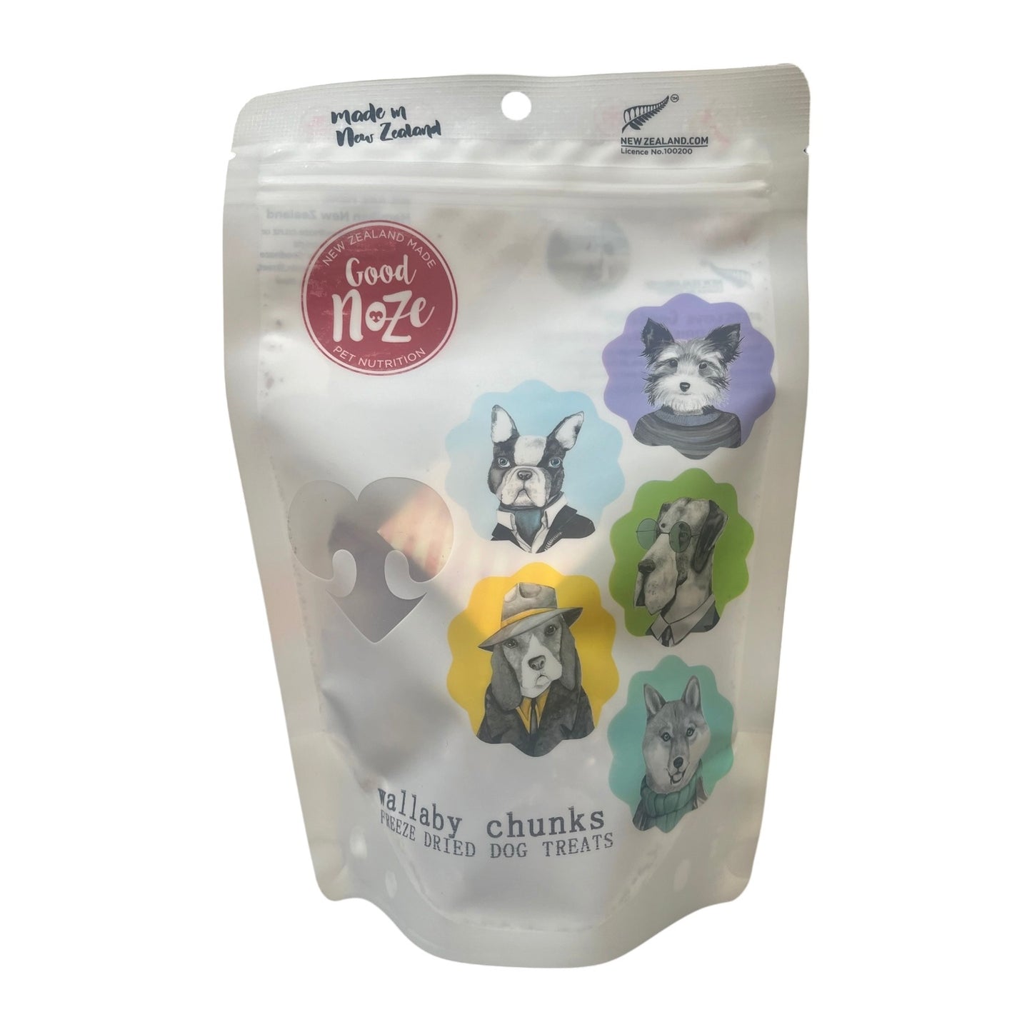 Wallaby Chunks dog treats NZ