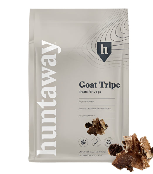 Goat Tripe is an excellent lean low fat dog treat.