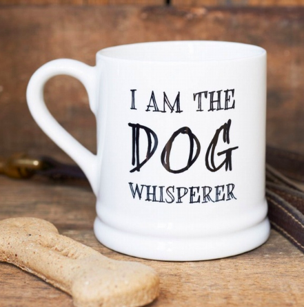 Porcelan mug for dog lovers