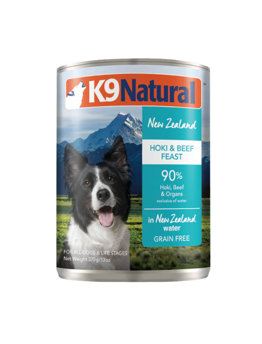 Hoki and Beef Canned Wet Dog Food