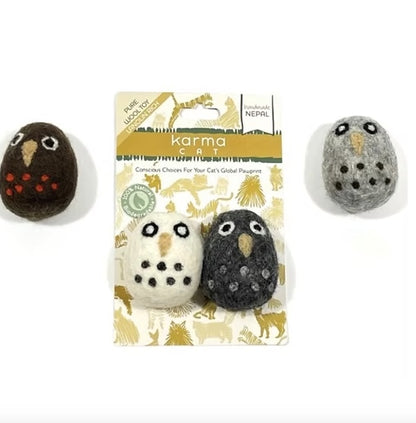 cat toys made from pure wool