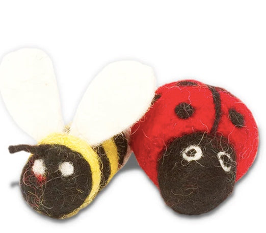 Karma pure wool cat toys