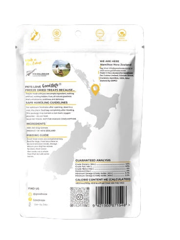 King Salmon Dog Steaks 100g