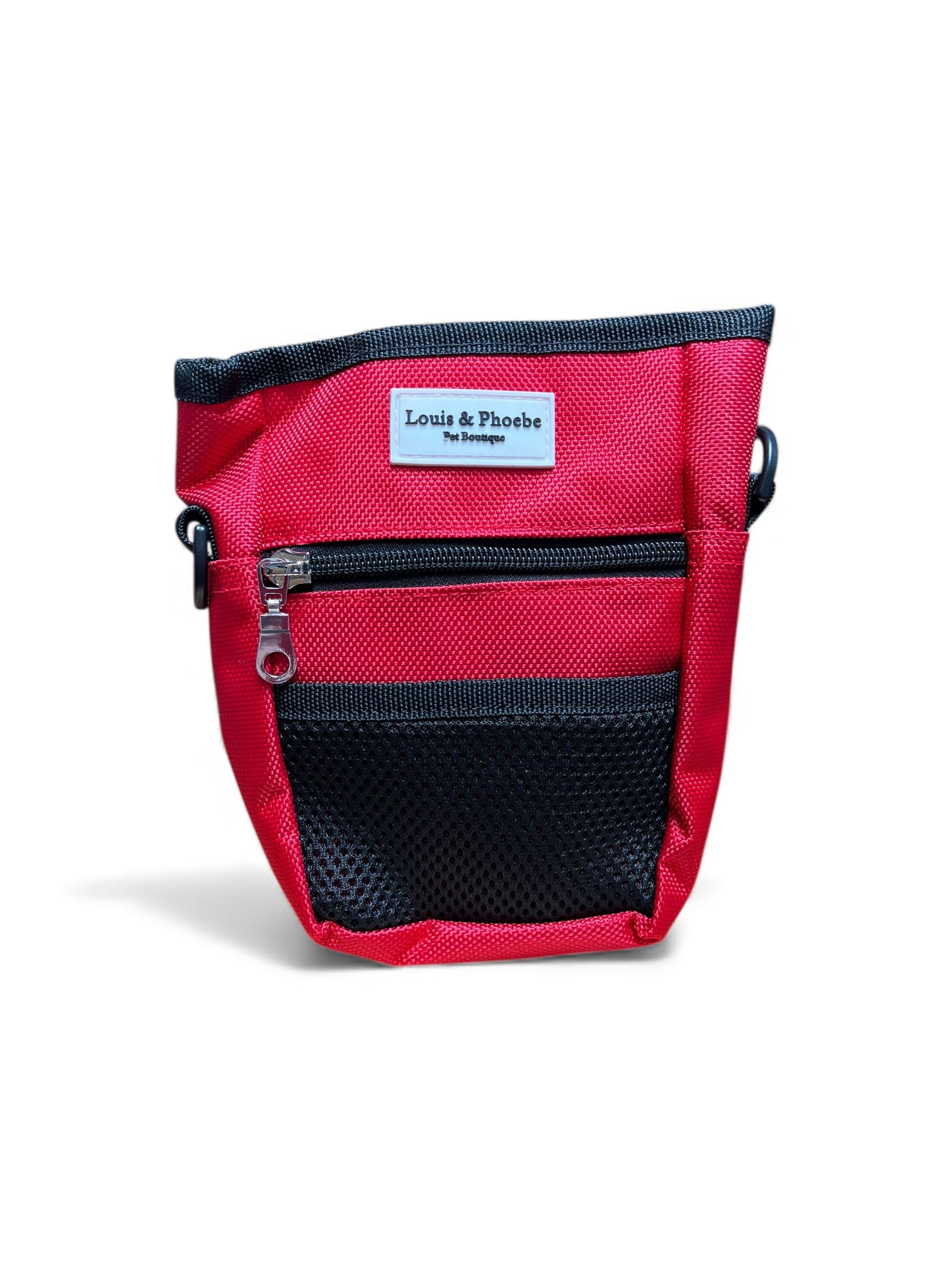 Louis and Phoebe dog treat bag red New Zealand