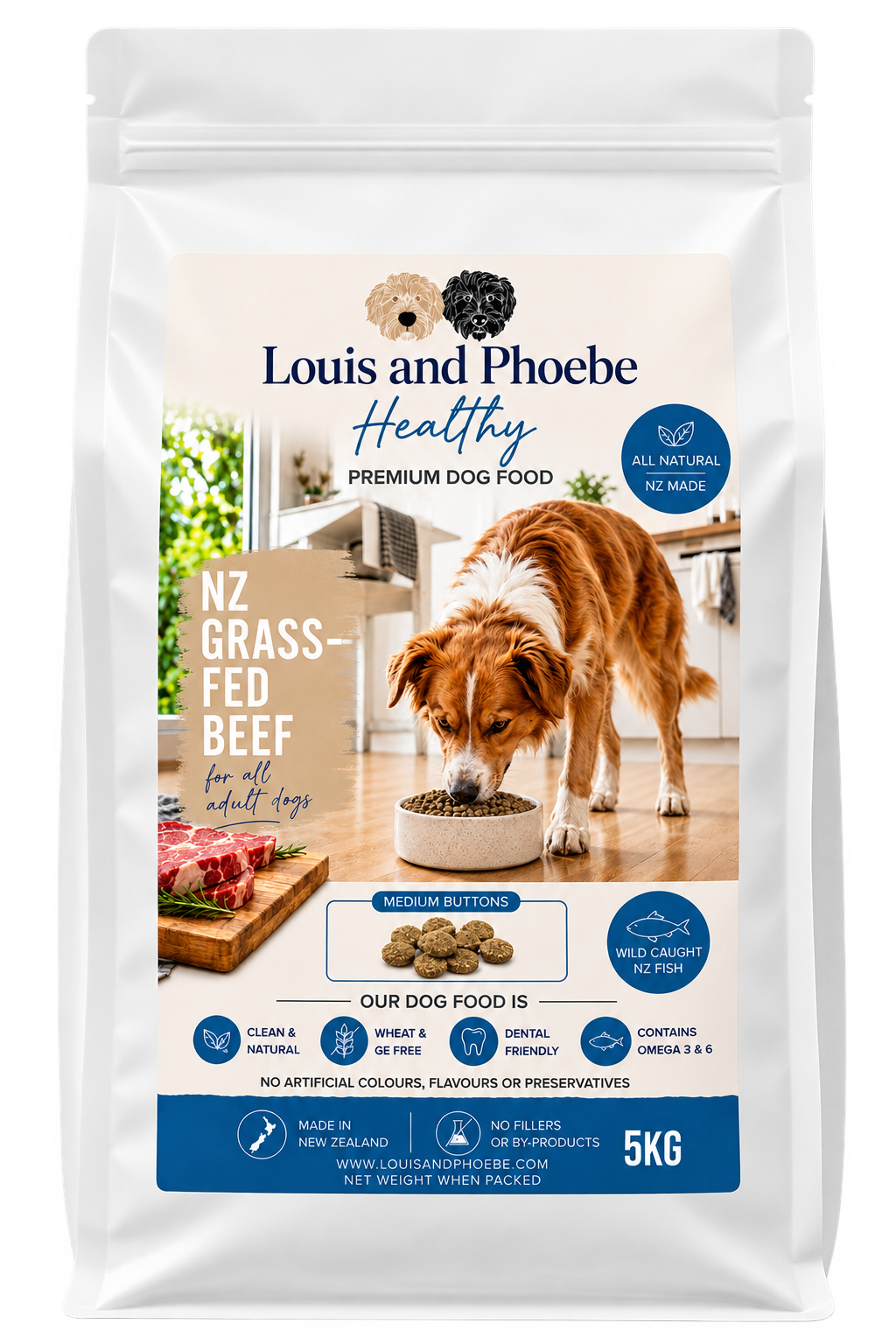 NZ made dog food for chewers