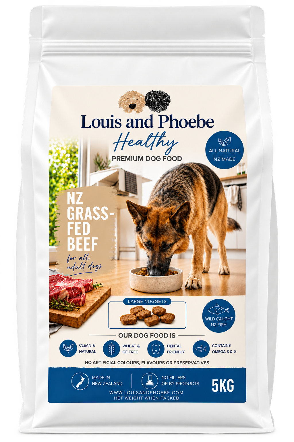 NZ dog food for large dogs breeds