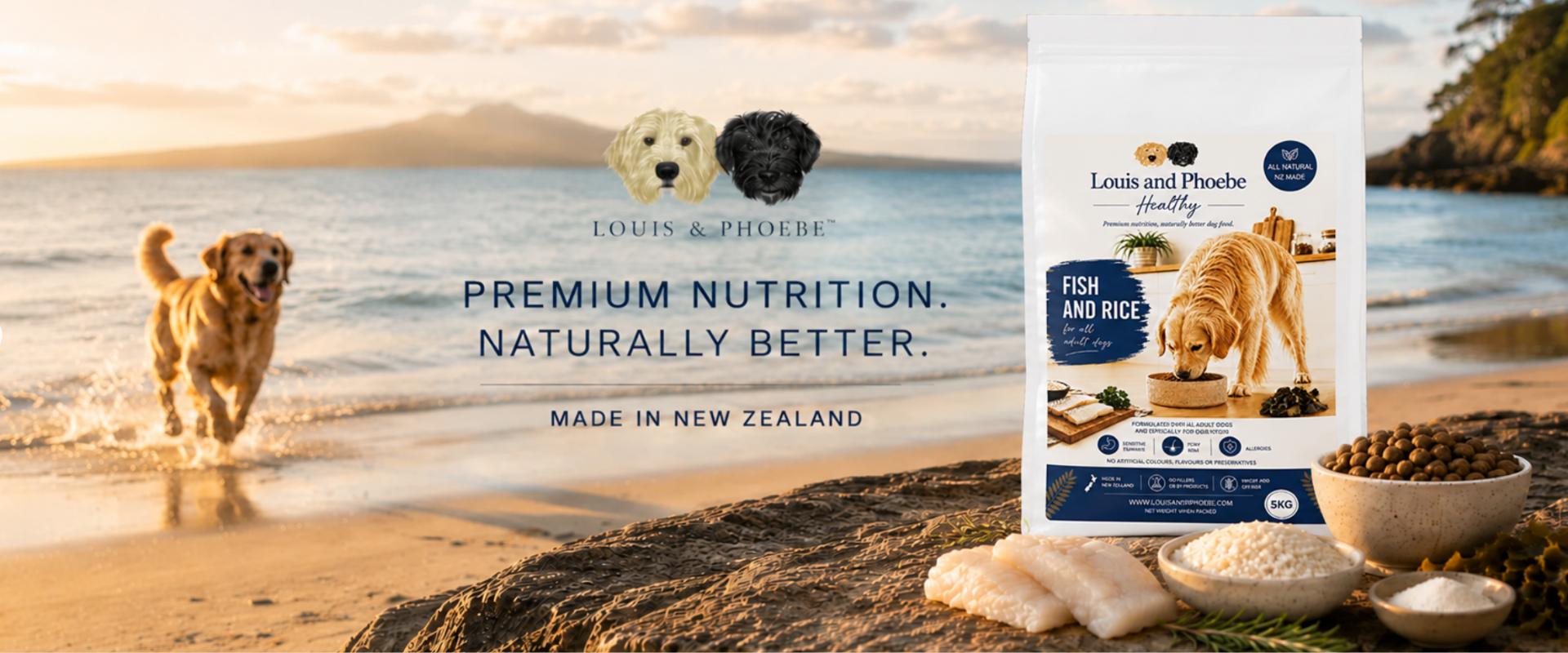Dog food for itchy skin, allergies and sensitive tummies NZ