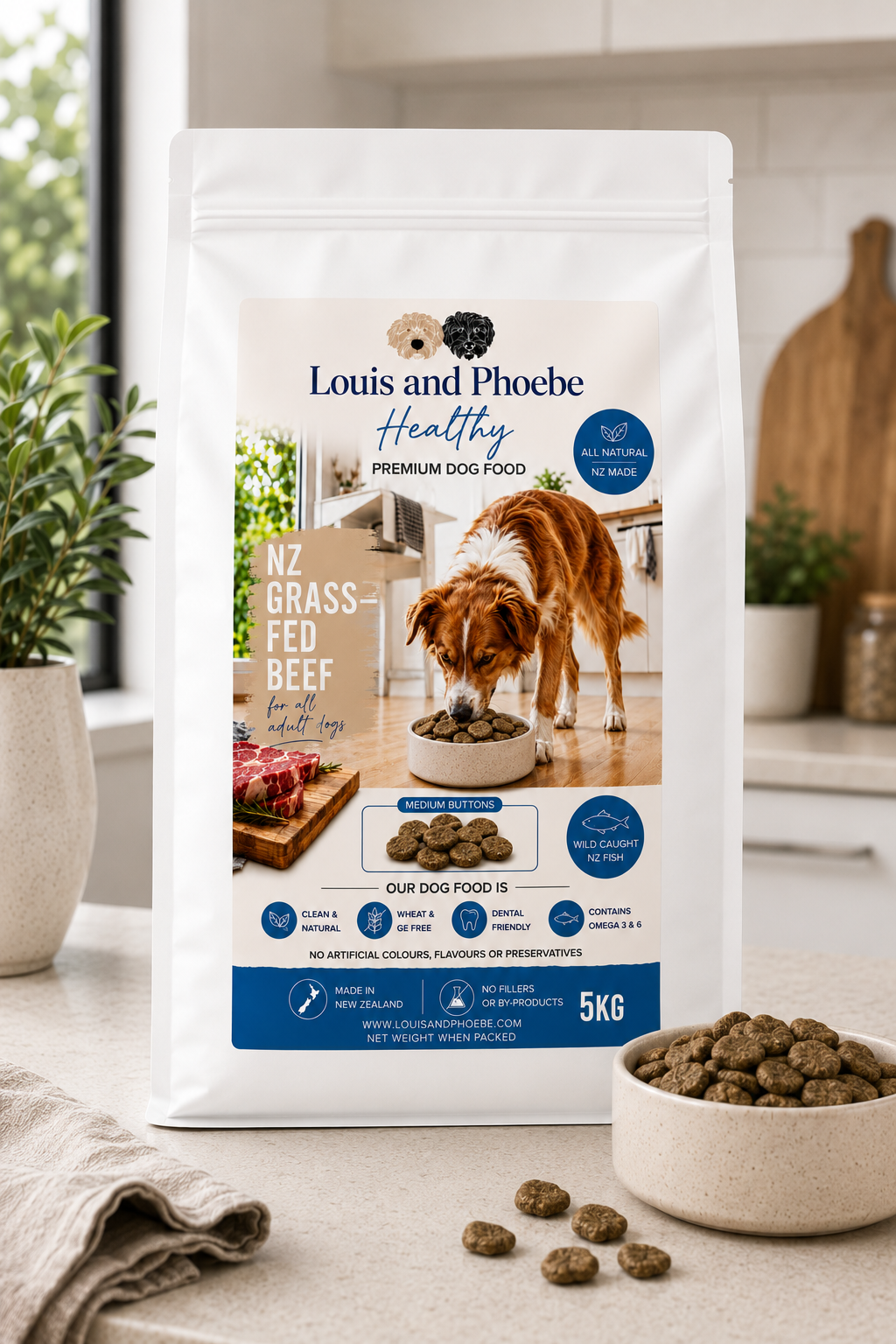 Healthy NZ dog food 