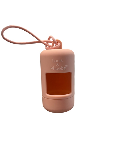 Holds all sizes of poop bags especially our Louis and Phoebe Poop bags.