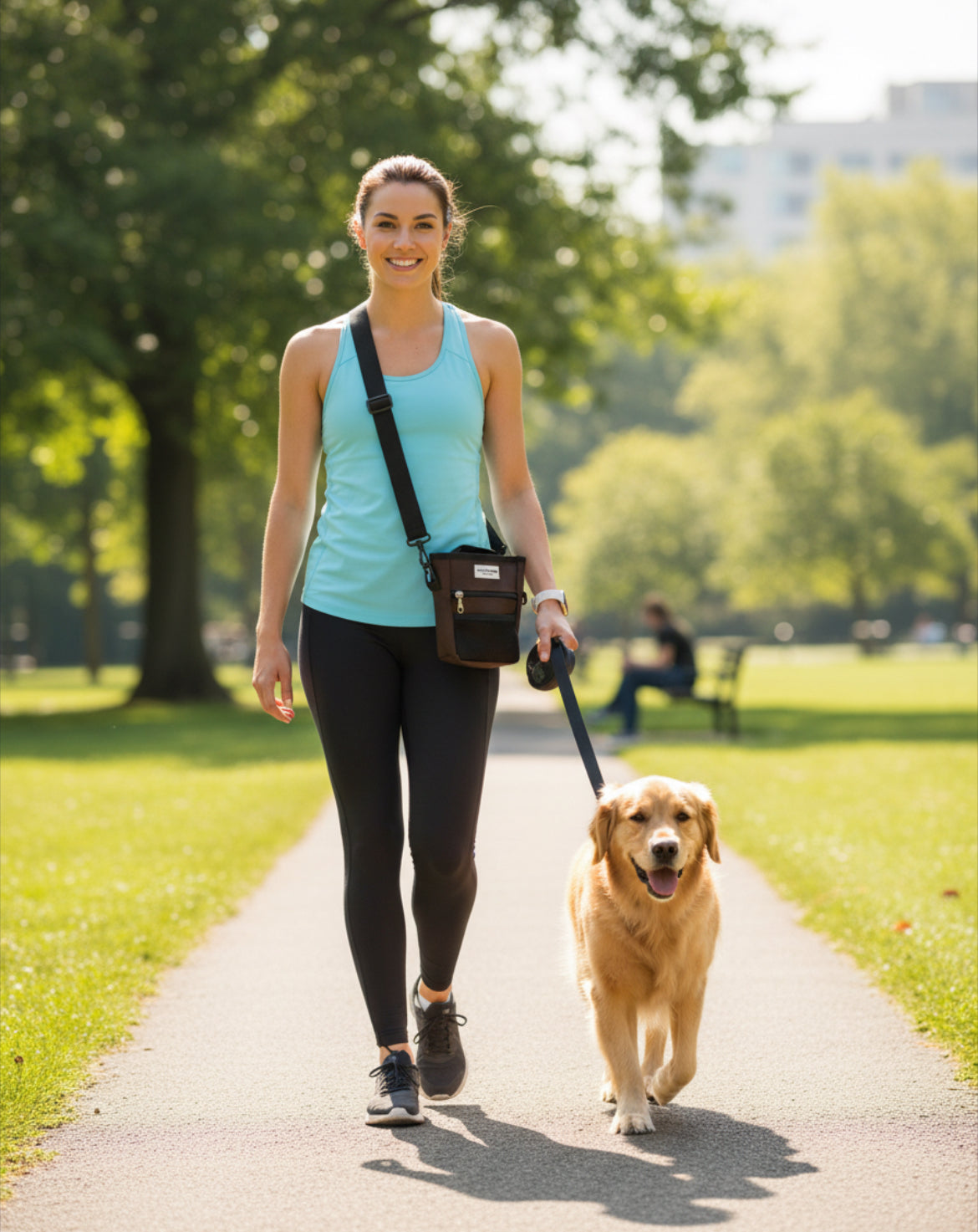 Brown treat bag for holding treats New Zealand