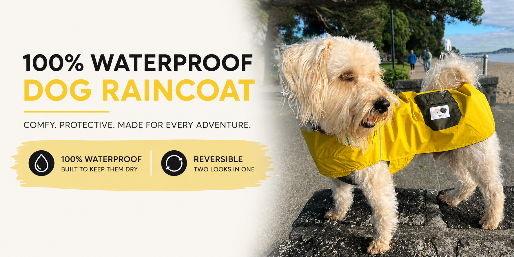 Dog raincoats NZ