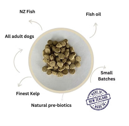 New Zealand made dog food for itchy skin 