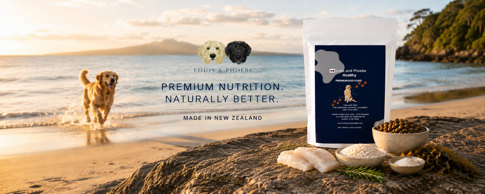 NZ made natural dog food Auckland