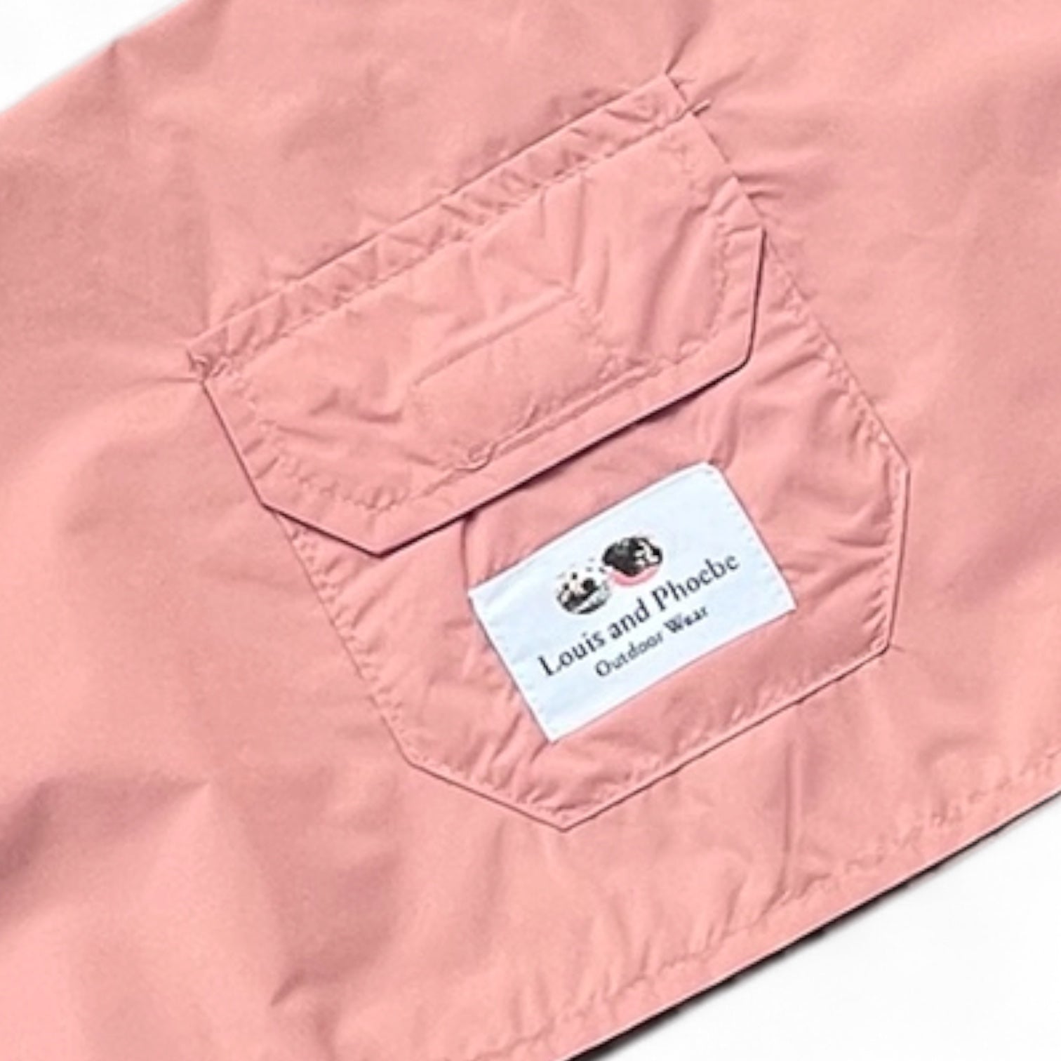 Waterproof Pink Dog Raincoat