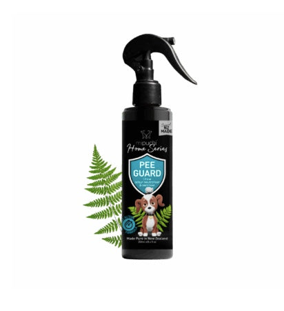 Pee guard eliminator neutralizer and urine prevention for pet pee 