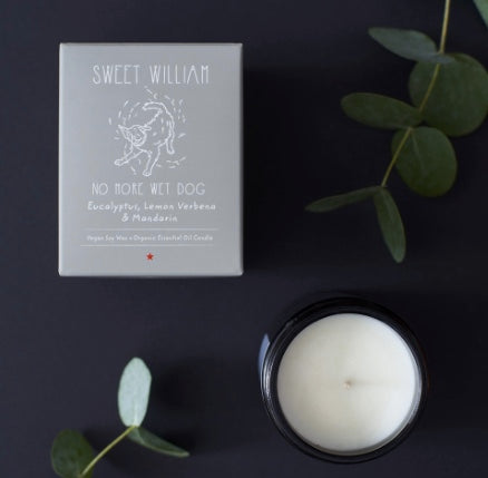 Organic candle to help with smells from your wet dog NZ