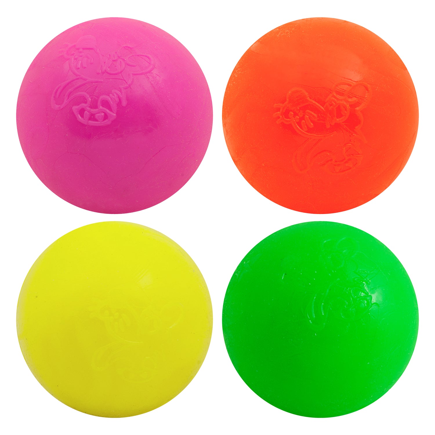 Made of natural rubber in bright colours so they are easy to see.