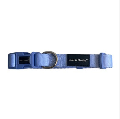 Louis and Phoebe Collar Candy Striped Blue
