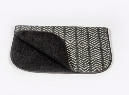 Danish Design Charcoal Arrows Blanket