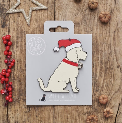 Sweet William Christmas Decoration Cockapoo Apricot