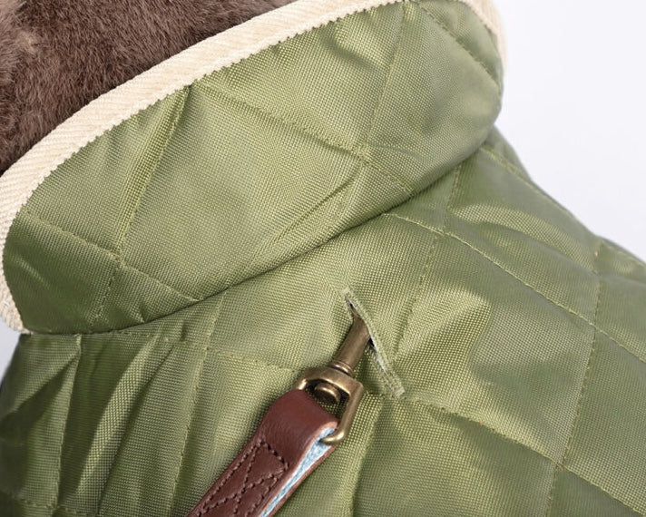 Danish Design quilted dog coat