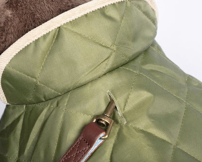 Danish Design quilted dog coat