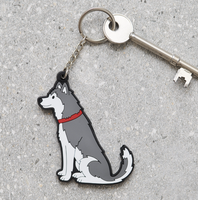 SW Keyring Husky