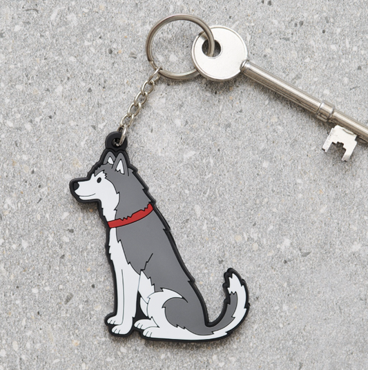 SW Keyring Husky