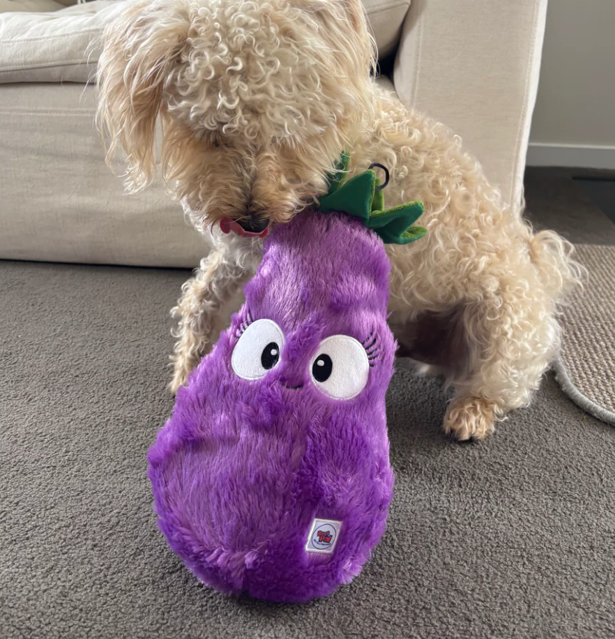Pals For Paws Plush Eggwina Eggplant