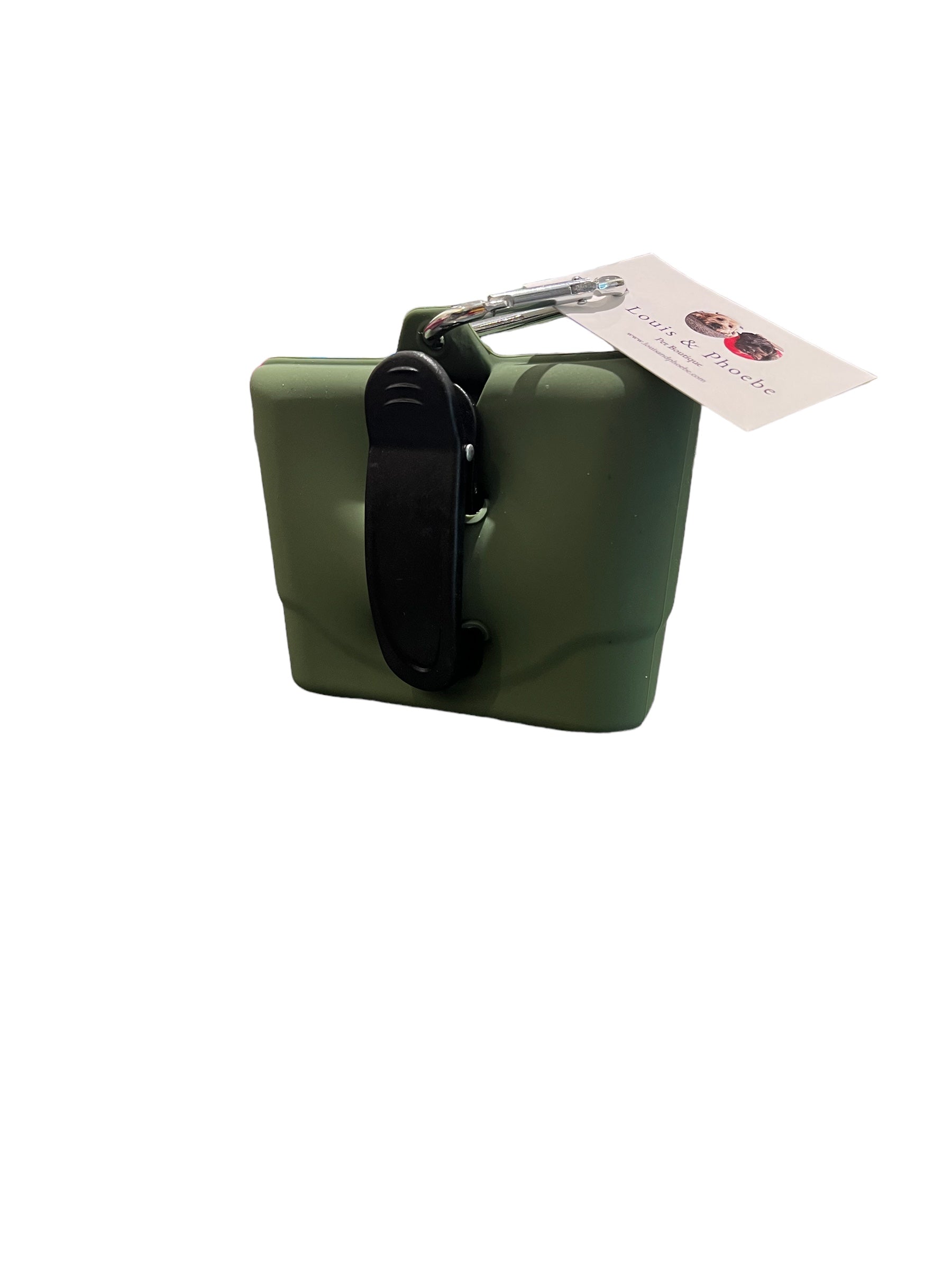 Easily opens and clips onto your trousers or bag, great for dog training.
