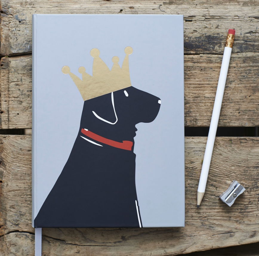Black Labrador Notebook New Zealand