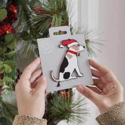 Jack Russel Christmas Tree Decoration NZ