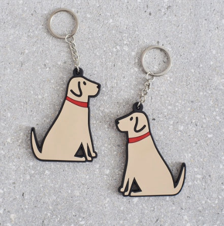 Golden Labrador Keyring NZ