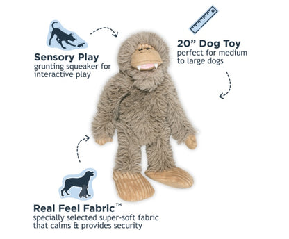 Bigfoot large dog toy