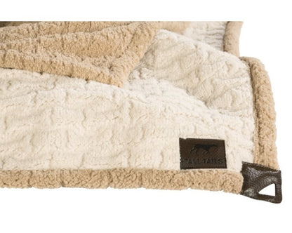 The softest dog blanket for small and larger dogs.