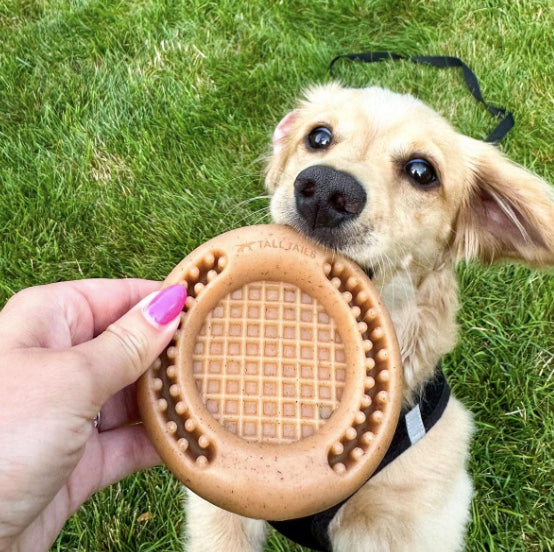 Dog love this toy to chew on.