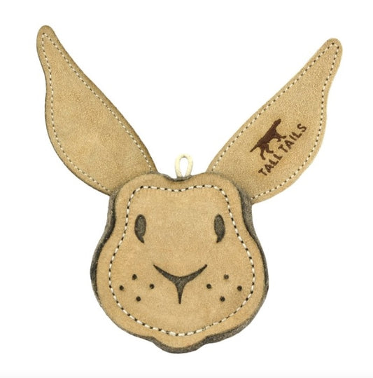 Natural leather dog toy
