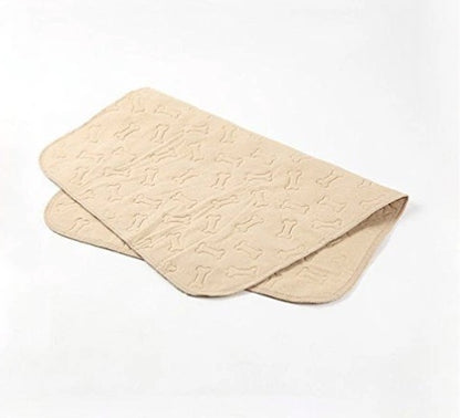 Waterproof pad protects furniture, crates from liquid.