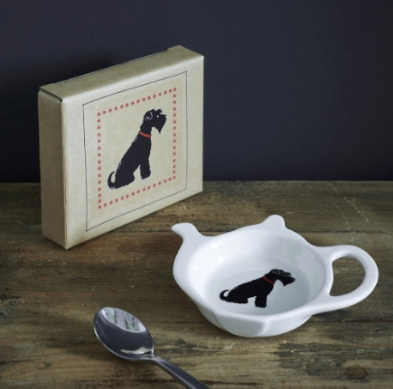 Black Schnauzer Teabag holder