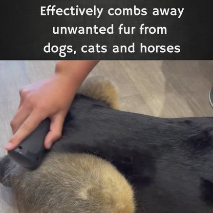 See how effective the Louis and Phoebe De Shedding Comb is on a labrador Huntaway Cross.  